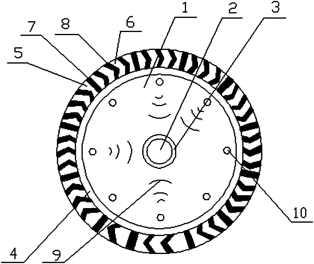 昌利鋸片專(zhuān)利：一種低噪音低應(yīng)力金剛石鋸片